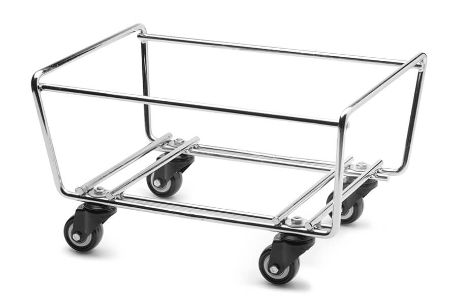 Shopping basket trolley