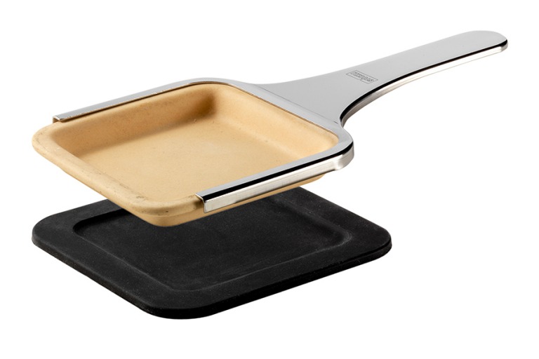 Set of ceramic pans for PizzaGrill