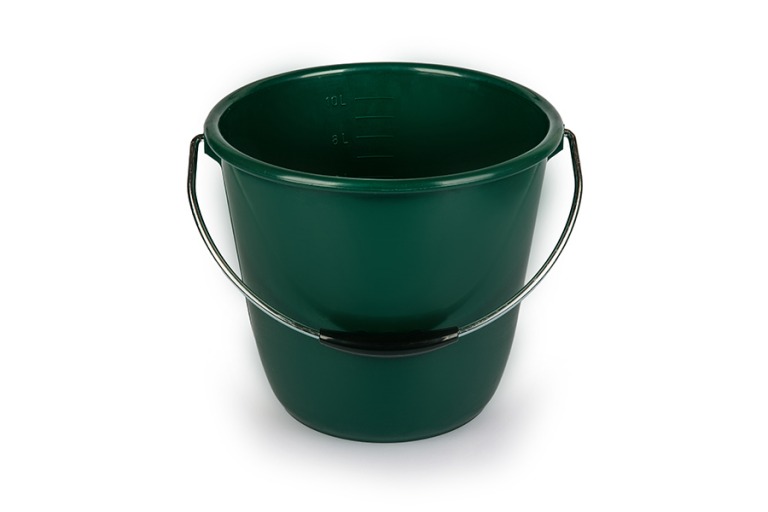 Bucket 10 l, green