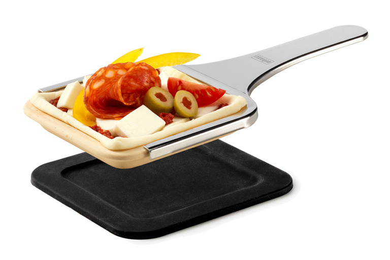 Set of ceramic pans for PizzaGrill