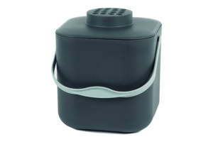 Compost bin POT with filter, green