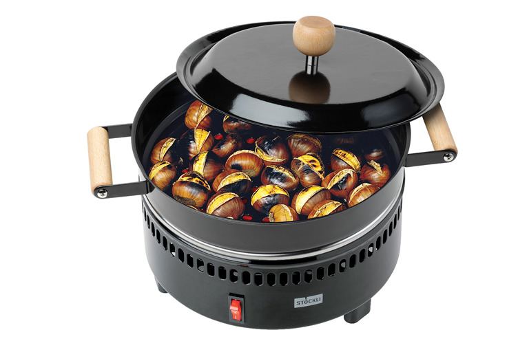 Chestnut roaster with grill
