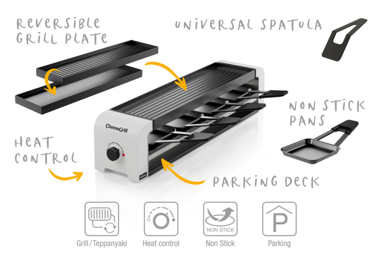 CheeseGrill 4 White