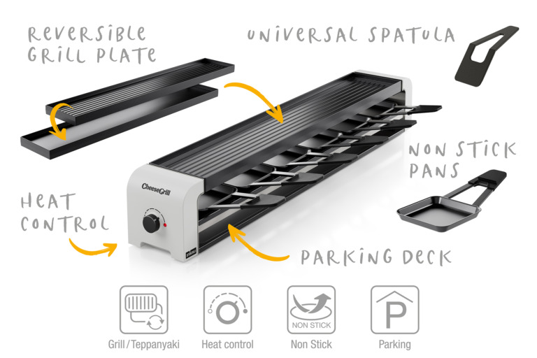 CheeseGrill 6 White