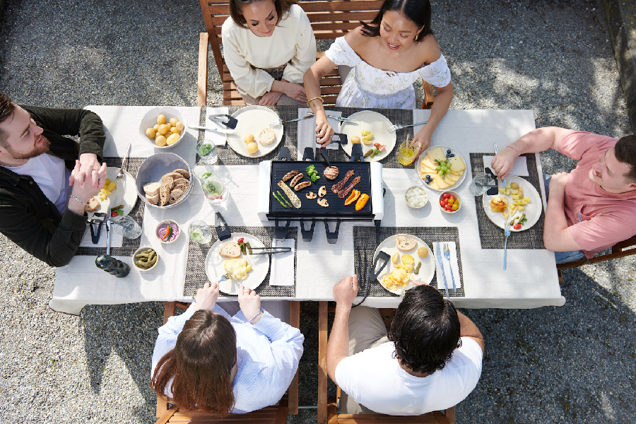 Balkon-Barbecue